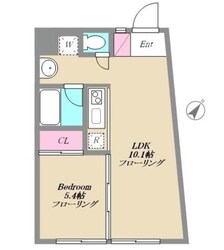 南阿佐ケ谷駅 徒歩4分 1階の物件間取画像